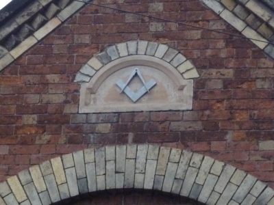 Masonic Symbol on chapel